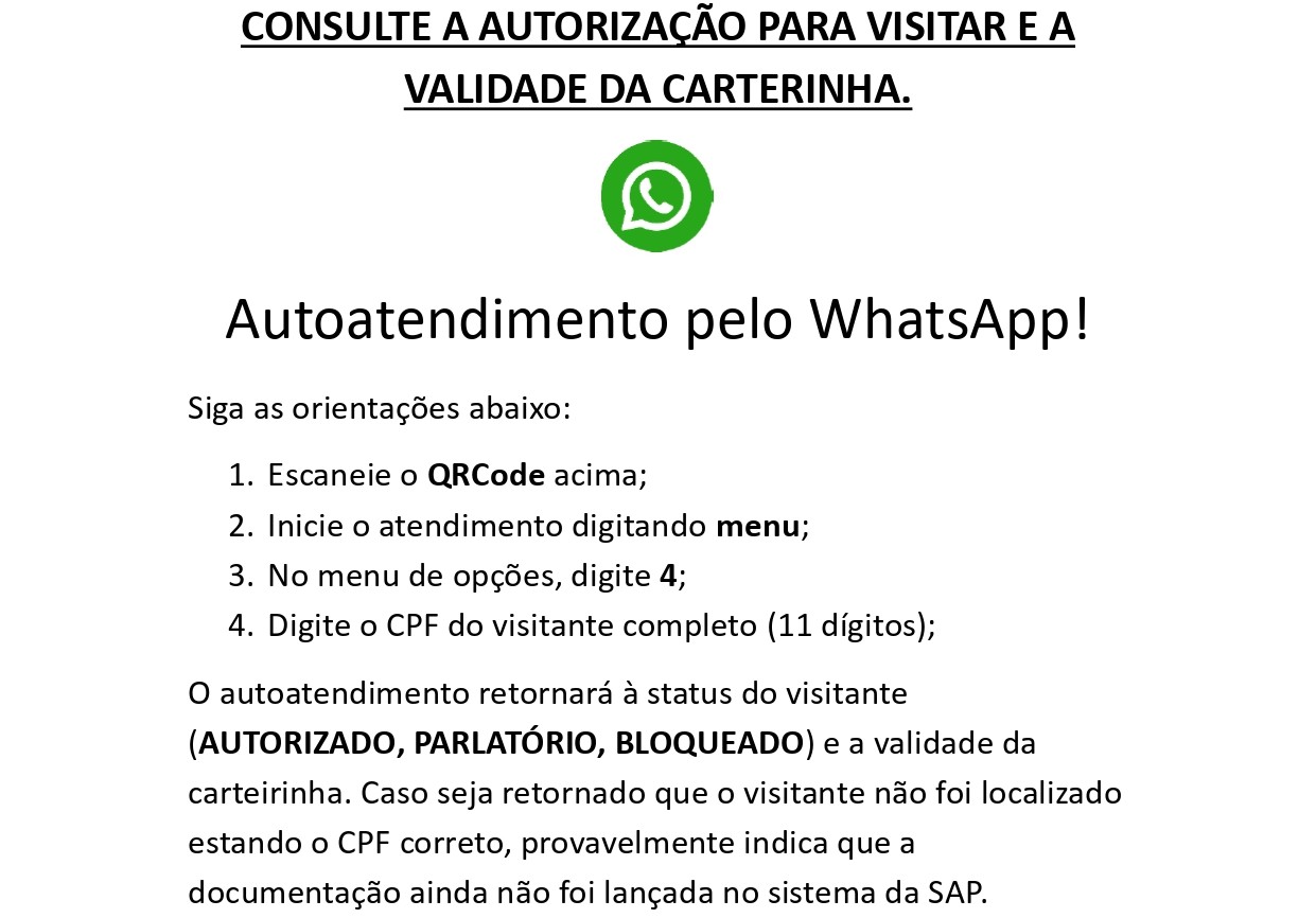 Orientações sobre a consulta da valida de da carteirinha